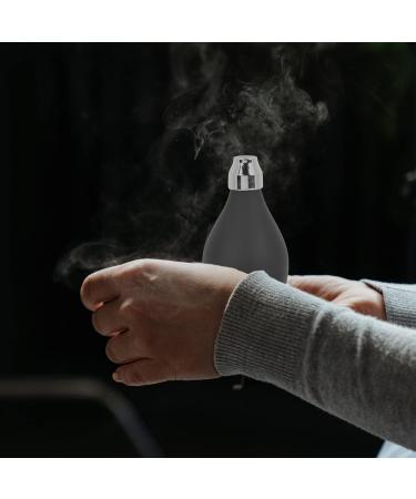 Mobestech Travel Powder Container Manual Duster Baby Powder Storage Balls Infants Skin Care Powder Bottle Home Makeup Powder Balls Powder Dusting Tool Black - Buy Online on GoSupps.com