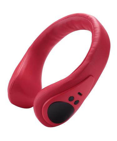 Jiklophg C01 Neck Warmer with Graphene Heating Neck Massager with Vibration Red