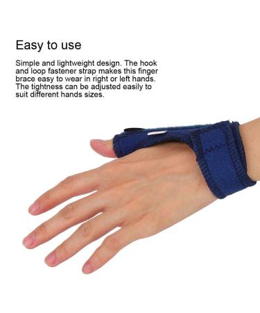 Breathable Thumb Stabilizer Support Brace - Pain Relief Thumb Spica Splint for Knuckle Support (M) | International Shipping Available - Buy Online on GoSupps.com