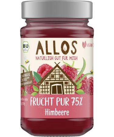 Allos Allos Pure Organic Fruit 75% Raspberry (6 x 250 g)