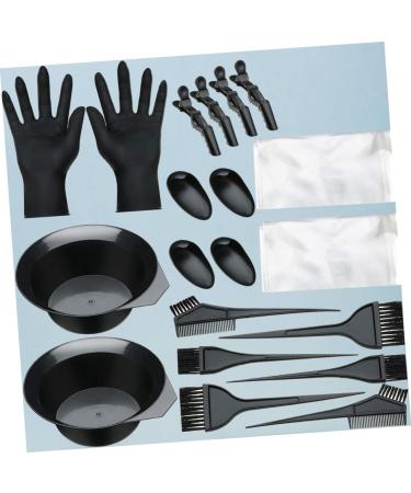 minkissy 1 Hair Salon Tool Kit Hairdressing Bowl Hair Tinting Kit Hair Dying Brush Hair Bleach Mixing Hair Color Bowls Hair Coloring Dyeing Kit Hair Blower Dryer Brush 20 Piece Set Hair Dye - Buy Online on GoSupps.com