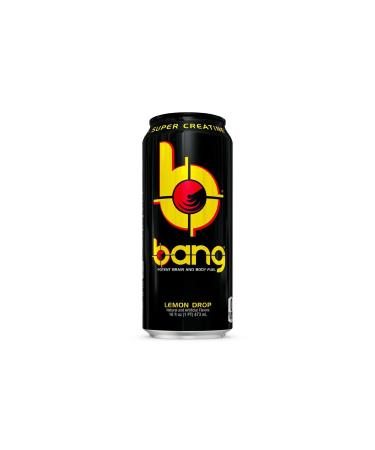 VPX Bang - Lemon Drop - 16 Fl Oz (Pack of 12)