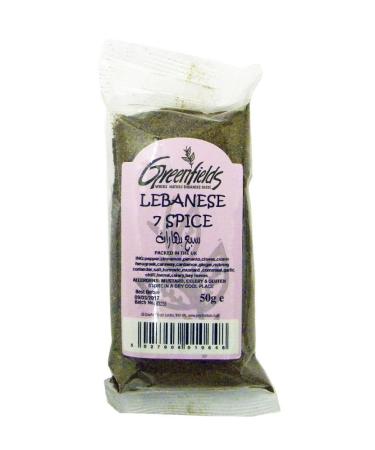 SINCE 1982 . GREENFIELDS Greenfields Lebanese Seasoning with 7 Spices 2 x 50 g