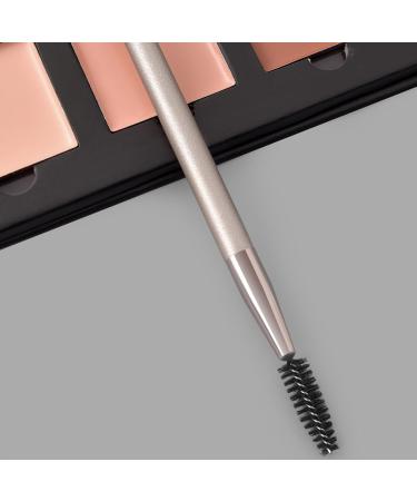  JPSDOWS Eyebrow brush comb eyebrow brushes for eyebrows - Angled eyebrow brush suitable for travel for precise application. Blends powders ws and gels for eyebrows. Jpsdows - Buy Online on GoSupps.com