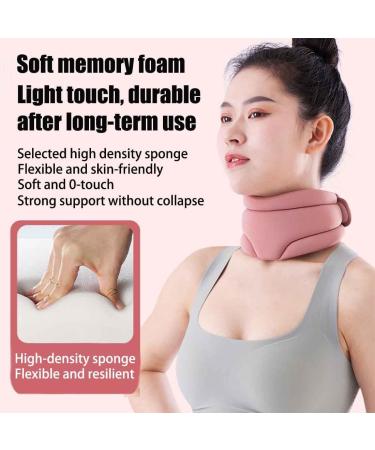 Portable Cervicorrect Neck Brace Anti Snoring Cervical Collar Relief Neck Pain Soft Foam Neck Brace Support Neck Wrap and Stabilize Neck Support Brace for Sleeping for Women and Men (Grey) - Buy Online on GoSupps.com
