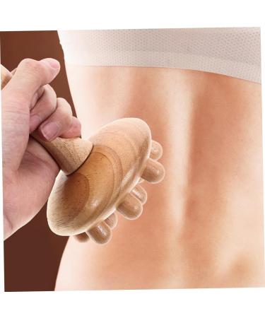 Gradeneve 2-in-1 Meridian Massage Brush & Gua Sha Facial Tool - Wooden Hairbrush & Massage Device for Women - Buy Online on GoSupps.com