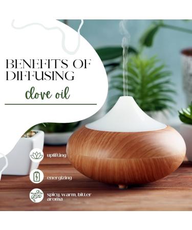 Clove Leaf Essential Oil 4 fl oz (118 ml) Glass Bottle w/Glass Dropper 100% Pure & Natural, Uncut - GreenHealth - Buy Online on GoSupps.com