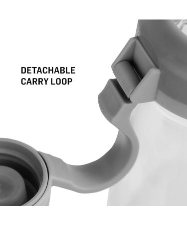 BlenderBottle Mantra Glass Shaker Bottle - 20oz Plum Protein Mixer - Buy Online on GoSupps.com