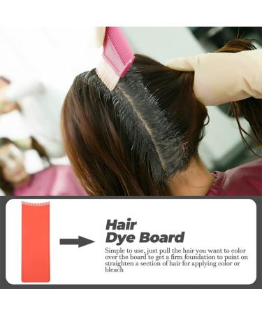 Beaupretty Balayage Board Hair Highlighting Board Hair Dye Highlights Paddle Comb Hair Coloring Board Hairdressing Tinting Board Hair Dyeing Tools - Buy Online on GoSupps.com