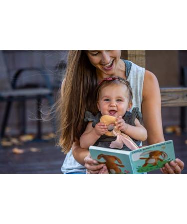 Mary Meyer Leika Silicone Baby Teething Toy - Cute 9-Inch Little Bunny - Buy Online on GoSupps.com