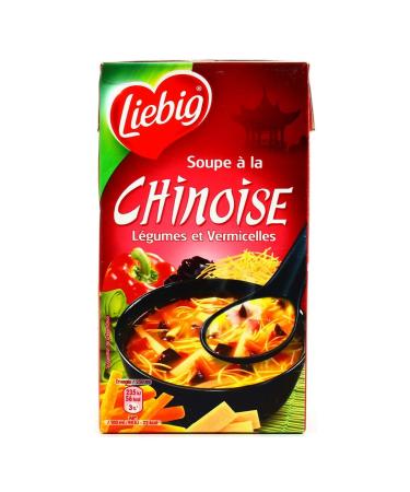 G n rique Liebig Chinese Vegetable and Vermicelli Soup 1L - 1L - Pack of 2 - Sold as a Lot
