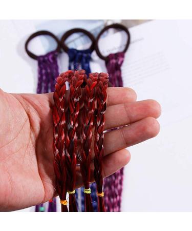 Buy Nuluxi Colored Hair Strands & Synthetic Wig Accessories - Perfect for Girls' Hair Extensions & Braids - Buy Online on GoSupps.com