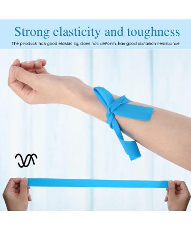 250 Pcs Latex-Free Disposable Tourniquets | First Aid Essentials for Travel Kits | 1 x 18'' Blue - Buy Online on GoSupps.com