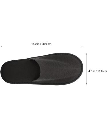 Healvian 10 Pairs Disposable Hotel Slippers for Guests | Unisex Spa & Home Shoe Size Perfect for Hotels - Buy Online on GoSupps.com