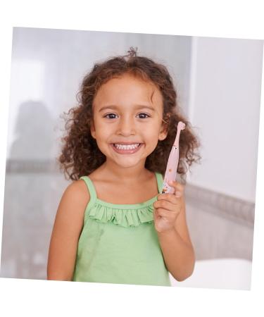 Buy Bcoath 1 Set Electric Toothbrush for Kids - Portable Cartoon Children's Toothbrush (Pink) - Ideal Child Supply for Healthy Smiles - International Shipping Available - Buy Online on GoSupps.com