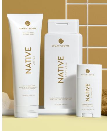 Native Limited Edition Sugar Cookie Body Wash 18 Fl Oz | Vegan Cruelty-Free International Shipping - Buy Online on GoSupps.com