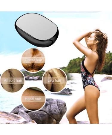 Crystal Hair Remover: Safe, Portable Epilator for Men and Women - Painless Hair Removal and Exfoliation - Buy Online on GoSupps.com