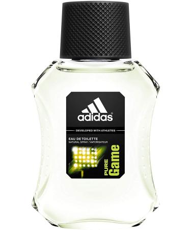 Adidas Pure Game Eau De Toilette Spray 3.4 Oz/ 100 Ml for Men By 3.4 Fl Oz - Buy Online on GoSupps.com