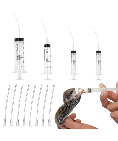Baby bird parrot feeding syringe set with 8 pieces gavage tubes baby birds parrot decoration spray hand feeding spray for feeding dairy birds parrot small (10ml /20ml /60ml) - Buy Online on GoSupps.com