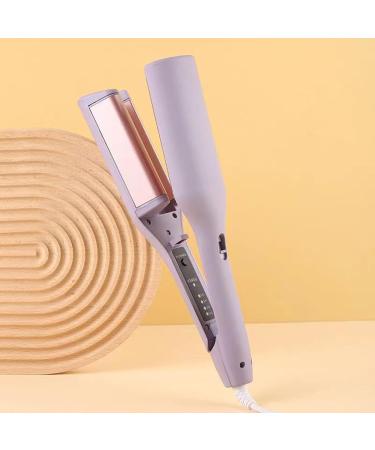 Hair Curler Wand - Hair Styler Iron for Egg Roll Hair Waving - Fast Heating Adjustable Temperature Hair Wand Waver for Girs Birthday Gift Hersil US Purple - Buy Online on GoSupps.com