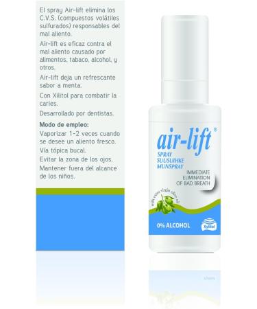 Air-Lift Spray Mouth Spray for Fresh Breath - 15ml | Optimal Freshness & International Shipping Available - Buy Online on GoSupps.com