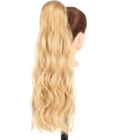 Prinfantasy Curly Wavy Wrap Around Ponytail Hair Extension | 24 inch Synthetic Hairpiece for Women - MW129 - Buy Online on GoSupps.com