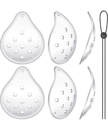 Ventilated Plastic Eye Coverings for Sand & Gravel Protection (Pack of 6) | Breathable Eye Care Supplies for Men & Women - Buy Online on GoSupps.com