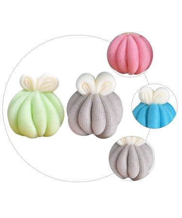 Uonlytech 2pcs Bath Ball Shower Loofahs - Bubble Maker & Body Scrubber for Men and Women | Ideal Bath Tools for Relaxation & Cleaning - Buy Online on GoSupps.com