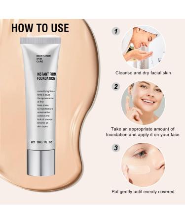 KUIRUNRX No-Filter Primer Minimized Pore Appearance Uniform Complexion Light Formula Long-Lasting Firming Cream For Daily Makeup and Skin Firming (30ML) - Buy Online on GoSupps.com