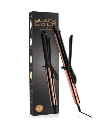 Nicebay Curling Iron 1 Inch Hair Curling Iron with Ceramic Coating Professional Curling Wand Fast Heating up to 430 F Temperature LED Display Wide Voltage for Worldwide 60 Mins Auto Off