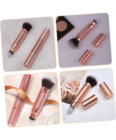 BELLIFFY Double-ended Makeup Brush Buffing Brush Cosmetics Powder Applicator Makeup Powder Brush Blush Brushes Powder Blush Brush Retractable Makeup Cosmetic Powder Brush Artificial Fiber - Buy Online on GoSupps.com