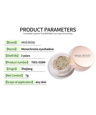 Shop Long Lasting Shimmery Eyeshadow Compact - Glitter & Sequins Pigment Eye Makeup for Stunning Looks - Buy Online on GoSupps.com
