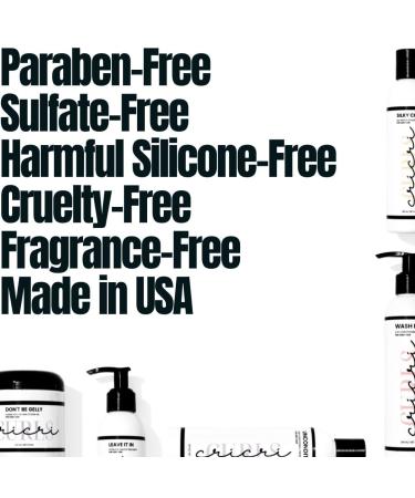 Don't Be Gelly - Lightweight Curly Hair Styling Gel | Fragrance-Free Paraben & Sulfate Free | 8 oz - International Shipping Available - Buy Online on GoSupps.com
