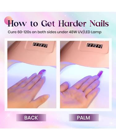 MIZHSE Diamond Glitter Poly Nails Gel Set Siver Gold Poly Nail Gel Nail Extension Gel Kit Blue Red Nail Builder Gel with Poly Nail Forms Nail Enhancement Manicure Kit for Nail Salon Gel Polish Starter Set14- - Buy Online on GoSupps.com