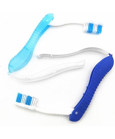 Xintaosm Charcoal Travel Toothbrush - Portable Foldable Disposable & Eco-Friendly Hiking Tooth Cleaning Tool (Yellow) - Buy Online on GoSupps.com