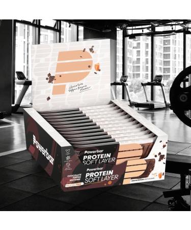 Powerbar - Protein Soft Layer - Vanilla Toffee - 12 x 40 g - High in protein - Palm oil free - Buy Online on GoSupps.com