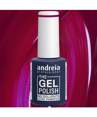Andreia Professional Gel Polish G23 Burgundy - Odorless Solvent-Free Nail Polish for Flawless Nails | Shop Internationally - Buy Online on GoSupps.com