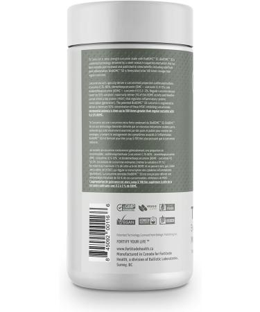 Tri Curcumin Extra Strength with BioBDMC 50 Anti-Inflammatory Support Joint Pain Relief & Immune Health 60 Potent Veggie Capsules by Fortitude Health - Buy Online on GoSupps.com