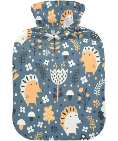 Buy NAANLE Cartoon IGEL Hot Water Bottle - 1L Transparent for Warm & Cold Therapy | Bed & Foot Pain Relief - Buy Online on GoSupps.com