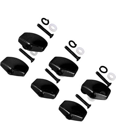 Tuning Knobs 6 Pieces Stylish Tuning Knobs for Acoustic Guitar (Black) - Buy Online on GoSupps.com