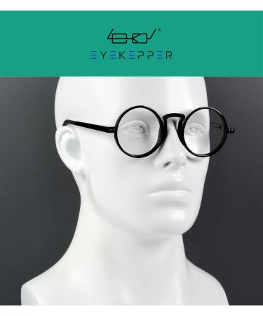 Eyekeper 4-Pack Oversized Round Glasses for Men & Women | Vintage Reading Glasses with Spring Hinges +2.75 | 2 Black 2 Tortoise - Buy Online on GoSupps.com