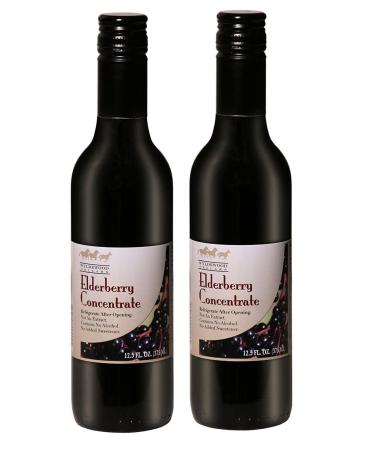 Elderberry Juice Concentrate 12.5 fl. oz. (Pack of 2)