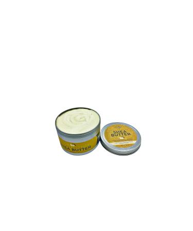 Unscented Handcrafted Shea Butter - 8 oz | Natural Moisturizer for All Skin Types - Buy Online - Buy Online on GoSupps.com