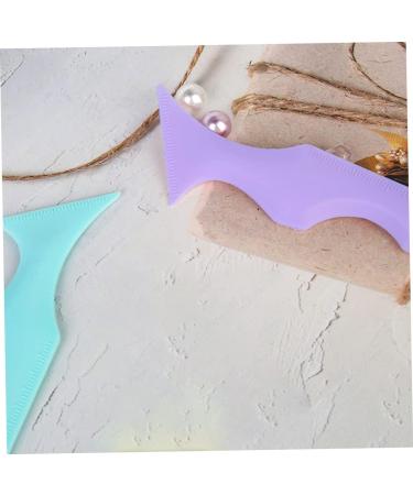 DOITOOL 8 Pcs Silicone Beauty Ruler Silicone Molds Eyeliner Stencils Makeup Guide Template Blindfold Face - Buy Online on GoSupps.com