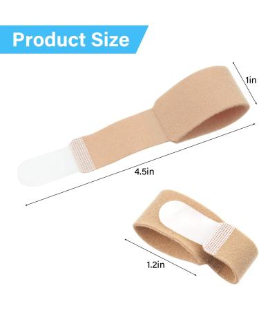 10Pcs Finger Splints for Mallet, Curled and Broken Fingers - Medically Approved Finger Tape Wraps for Osteoarthritis Joint Support - Buy Online on GoSupps.com