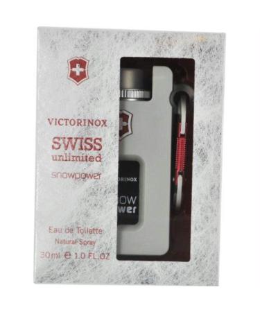 Swiss Army Swiss Unlimited Snowpower Men Eau De Toilette Spray 1 Ounce - Buy Online on GoSupps.com