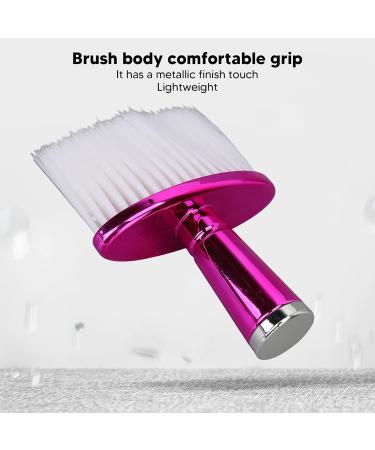 Barber Neck Brush - Soft Lightweight Hairdressing Duster in Rosy Red | Perfect for Salons & Home Use - Buy Online on GoSupps.com