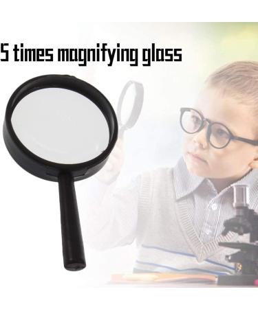 Professional Reading 5X Magnifier Hand Held Magnifying Acrylic 25mm Mini Pocket Lens Reading Full of Stars - Buy Online on GoSupps.com