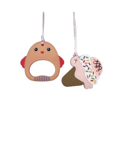 Sensory Chew Necklaces for Girls - Autism and Anxiety Chew Toys - ADHD Fidgets - Buy Online on GoSupps.com