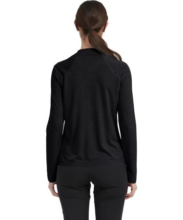 MoFIZ Women's Light Sports Running Jacket - Breathable Full Zip Fitness & Hiking Jacket with Pockets - XL Black - Buy Online on GoSupps.com